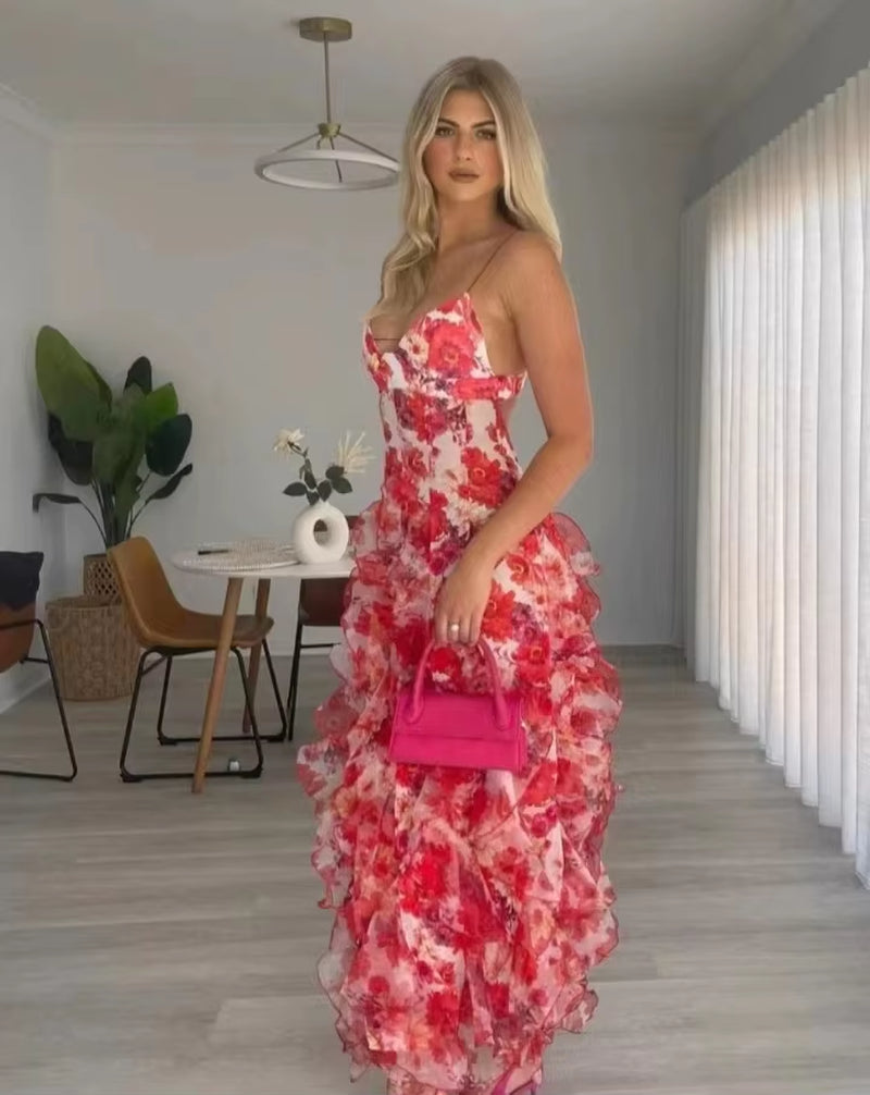 Rachel Summer Floral Dress 